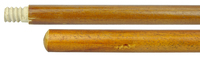 15/16 X 5 FT THREADED WOOD HANDLE FOR FLOOR &amp; GARAGE BROOMS
